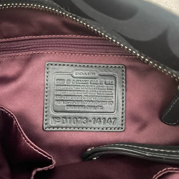 Coach shoulder bag black - Picture 4 of 4